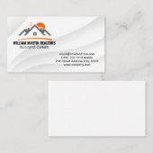 Residentiële Logo voor onroerend goed Visitekaartje (Voorkant / Achterkant)