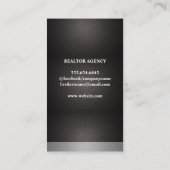 Residentiële Logo voor zakelijk onroerend goed Visitekaartje (Achterkant)
