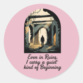 Resilience Mentale Gezondheidsbewustzijn Sticker