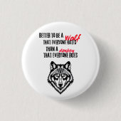 Resilience, self-worth, and independence ronde button 3,2 cm (Voorkant)