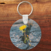 Resilient Dandelion Rock Keychain (Achterkant)