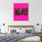 Resilient Heart  Canvas Afdruk (Insitu (Slaapkamer))