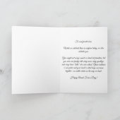 Resilient Military Child Armed Forces Day Kaart (Binnen)