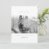 Resiliënte klasse van 2020 Serif Afstuderen Kaart (Staand voorkant)