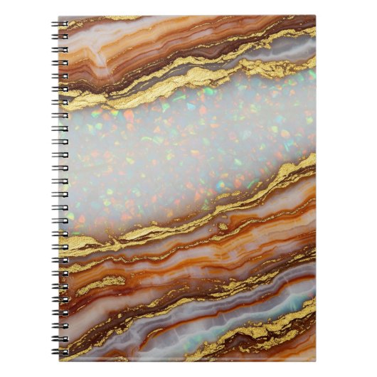 Resin Spiral Photo Notitieboek (Voorkant)