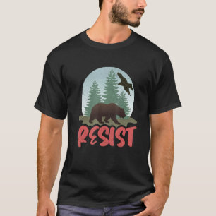 Resis Alt US National Parks Resist Graphic Beer T-shirt