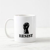 Resist, antitrump koffiemok (Links)