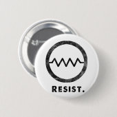 Resist Badge Ronde Button 5,7 Cm (Voorkant /achterkant)