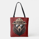 Resist Beer Ranger Tote Bag (Achterkant)