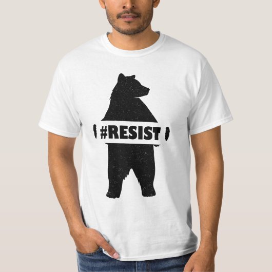 #RESIST beer T-shirt (Voorkant)