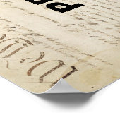 Resist Blijft Grondwettelijk Protest herhalen Poster (Hoek)