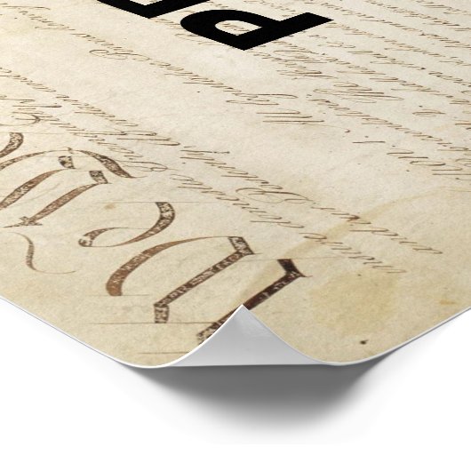 Resist Blijft Grondwettelijk Protest herhalen Poster (Hoek)