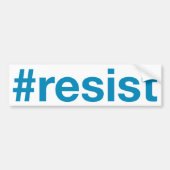 #resist bumpersticker (Voorkant)