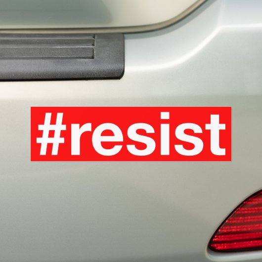 #resist bumpersticker (Op auto)