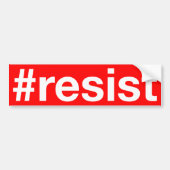 #resist bumpersticker (Voorkant)