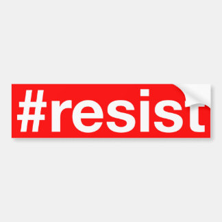 #resist bumpersticker