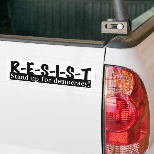 RESIST-bumpersticker Bumpersticker (Op Truck)