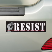 "Resist"-Bumpersticker Bumpersticker (Op auto)