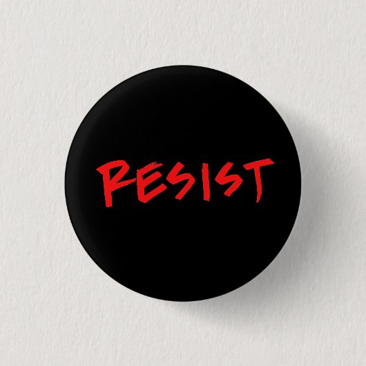 Resist Button - Klein (Voorkant)