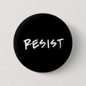 Resist Button, standaardgrootte Ronde Button 5,7 Cm (Voorkant)