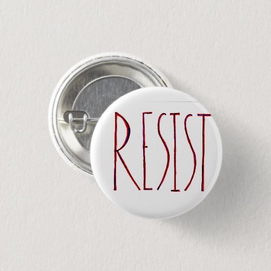 RESIST Buttonnen! Ronde Button 3,2 Cm (Voorkant /achterkant)