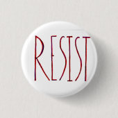 RESIST Buttonnen! Ronde Button 3,2 Cm (Voorkant)