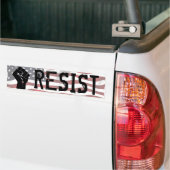 Resist Donald Trump Shirt "Resist Fist" Bumper Sti Bumpersticker (Op Truck)