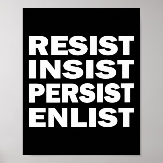 Resist dringt aan op aanstelling Hillary Clinton M Poster (Voorkant)