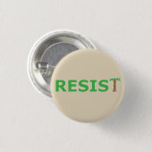 RESIST - Eco versie Ronde Button 3,2 Cm (Voorkant /achterkant)