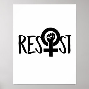 RESIST EN BESTRIJDING —  POSTER