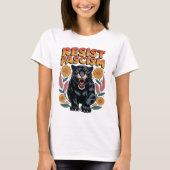 RESIST Fascism Panther Anti-Trump Anti-Fascist  T-shirt (Voorkant)