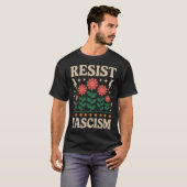 Resist Fascism Protest Trump Anti Trump T-shirt (Voorkant volledig)