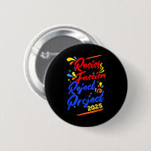 Resist Fascism Reject 2025 Ronde Button 5,7 Cm (Voorkant /achterkant)
