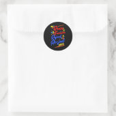 Resist Fascism Reject 2025 Ronde Sticker (Tas)