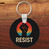 Resist Fist Sleutelhanger (Voorkant)