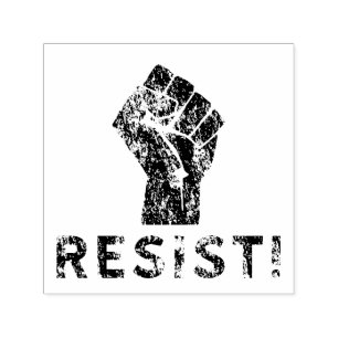 Resist Fist Zelfinktende Stempel