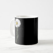 Resist Floral Anti Trump Litical Resistance Daisy  Koffiemok (Voorkant links)