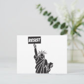 Resist_for_Liberty Briefkaart (Staand voorkant)