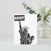 Resist_for_Liberty Briefkaart (Staand voorkant)