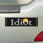 RESIST IMPEACH IDIOT TRUMPS HAIR BUMPERSTICKER (Op auto)