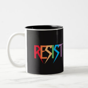 Resist in de Mok Rainbow Colors