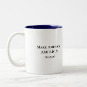#Resist koffiemok Tweekleurige Koffiemok (Links)