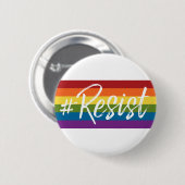 #Resist - Liefde Trumps Haat - Anti Donald Trump Ronde Button 5,7 Cm (Voorkant /achterkant)