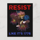 Resist Like It's 1776 Briefkaart (Voorkant)