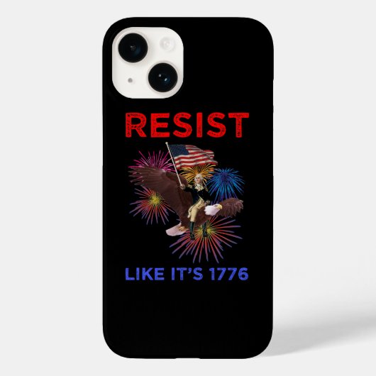 Resist Like It's 1776 Case-Mate iPhone Case (Achterkant)