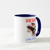 Resist Like It's 1776 Mok (Voorkant rechts)