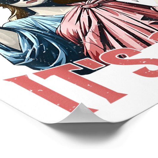 Resist Like Its 1776 No Kings Liberty Statue 4th O Poster (Hoek)