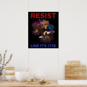 Resist Like It's 1776 Poster (Keuken)