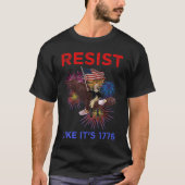 Resist Like It's 1776 T-shirt (Voorkant)