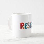 RESIST Mug Koffiemok (Voorkant links)